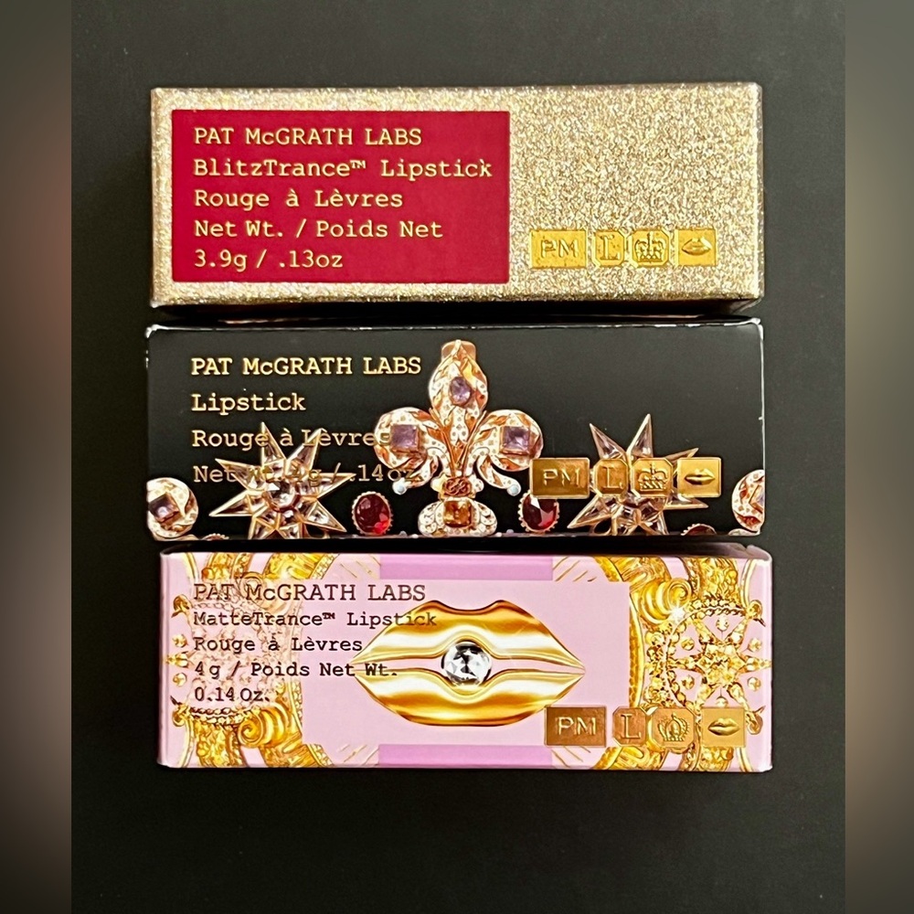 Pat McGrath lipsticks X 2 and 1 free